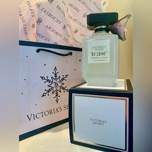 Victoria’s Secret “TEASE” Crème Cloud Eau De Parfum. 3.4 fl oz barely used.